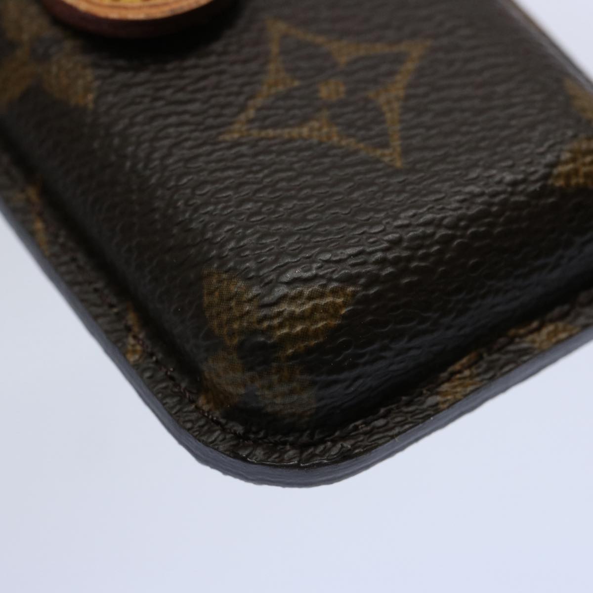 LOUIS VUITTON Monogram Etui Telephonne Japon Cell Phone Case M63050 Auth am5293