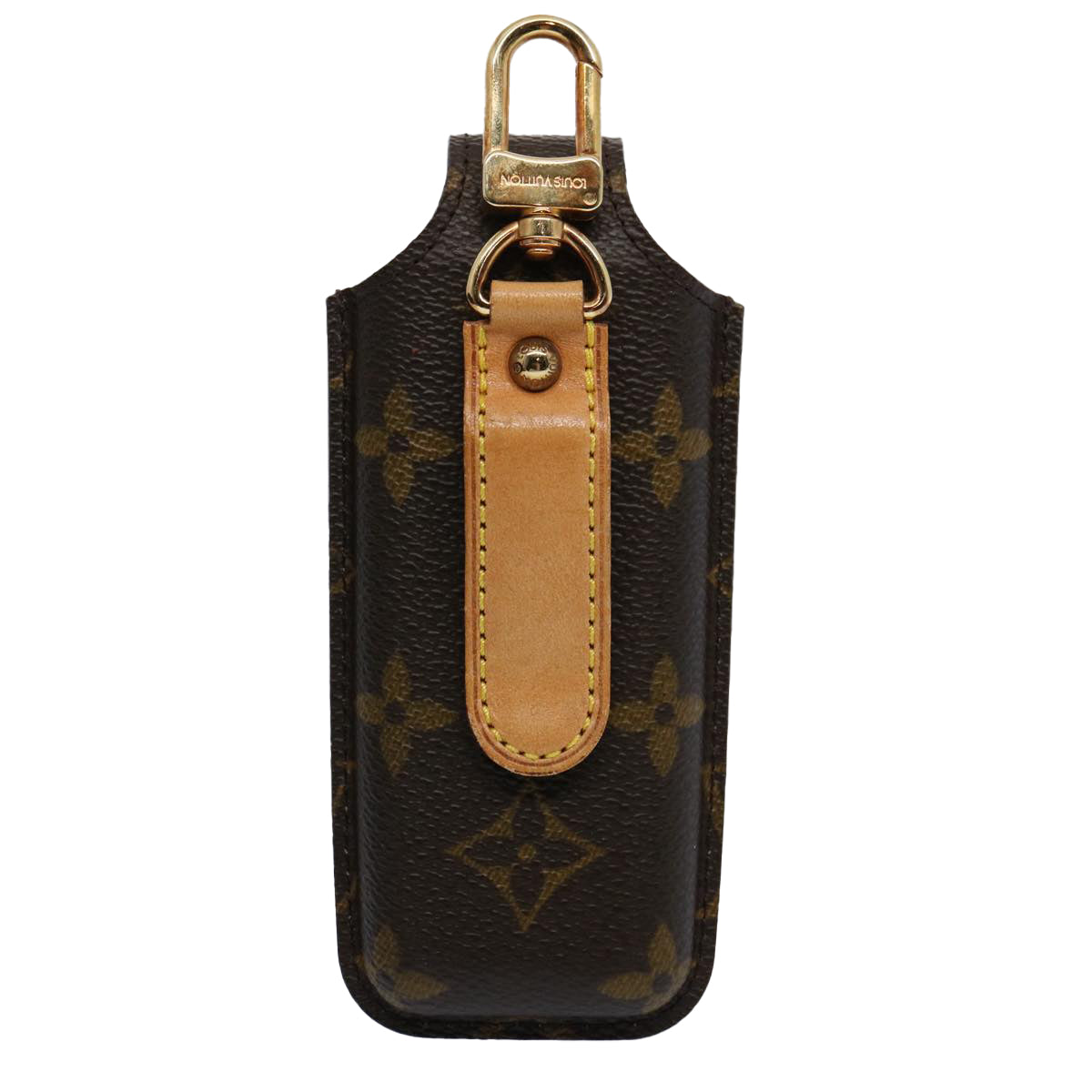 LOUIS VUITTON Monogram Etui Telephonne Japon Cell Phone Case M63050 Auth am5293