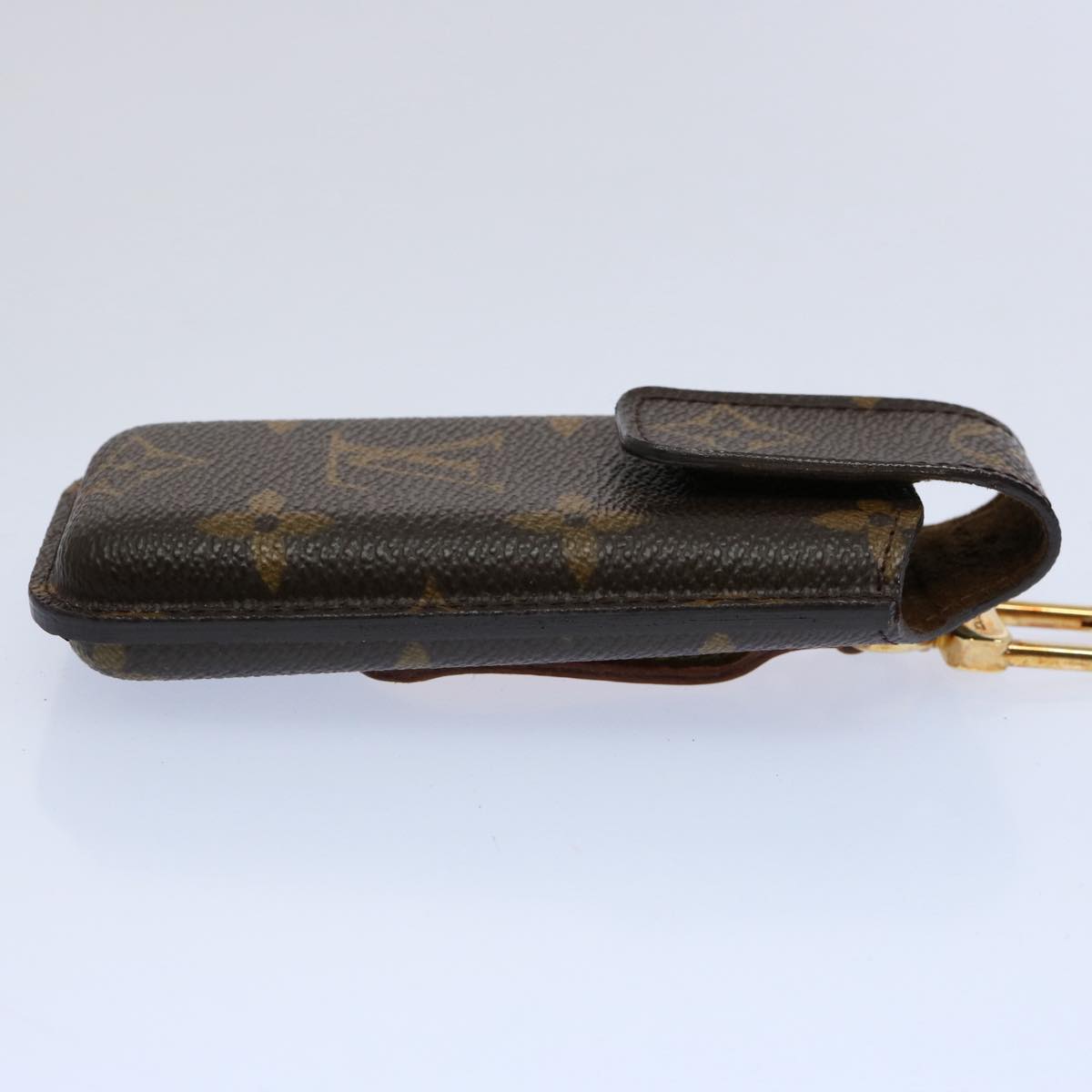 LOUIS VUITTON Monogram Etui Telephonne Japon Cell Phone Case M63050 Auth am5293