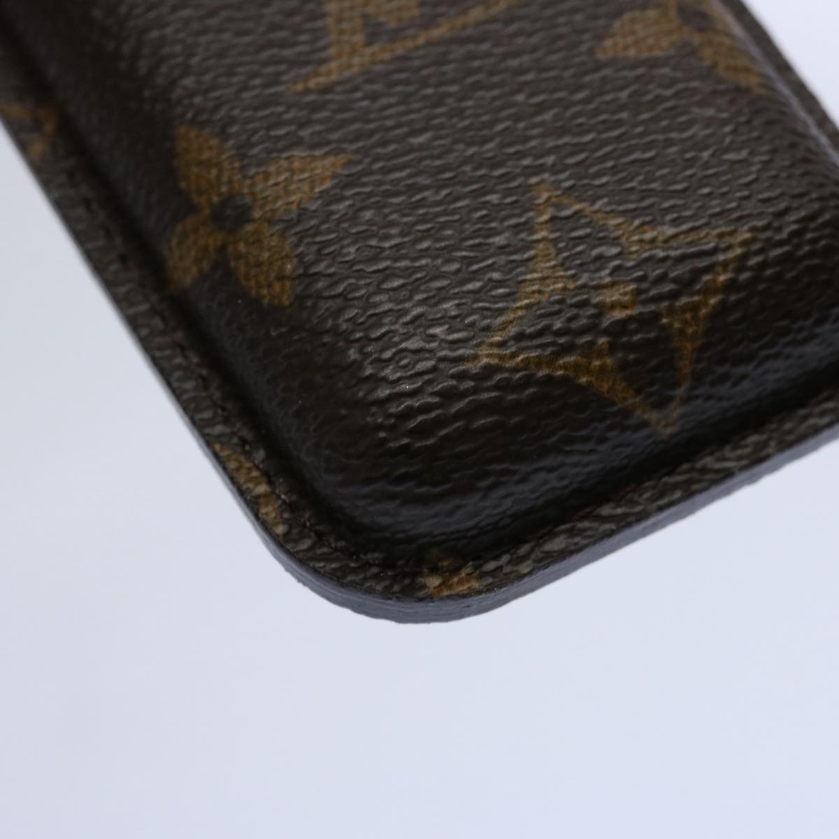 LOUIS VUITTON Monogram Etui Telephonne Japon Cell Phone Case M63050 Auth am5293