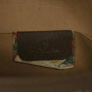 GUCCI GG Supreme Web Sherry Line Clutch Bag Beige Red 89 01 030 Auth am5314-9