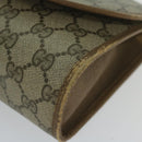 GUCCI GG Supreme Web Sherry Line Clutch Bag Beige Red 89 01 030 Auth am5314-7