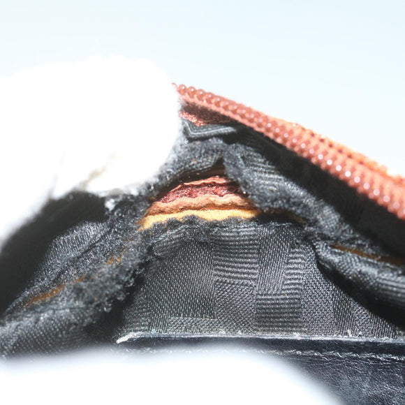 Salvatore Ferragamo Shoulder Bag PVC 2Set Brown Red Auth am5331