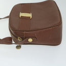 Salvatore Ferragamo Shoulder Bag PVC 2Set Brown Red Auth am5331-5