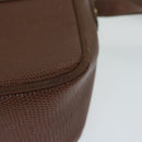 Salvatore Ferragamo Shoulder Bag PVC 2Set Brown Red Auth am5331-9