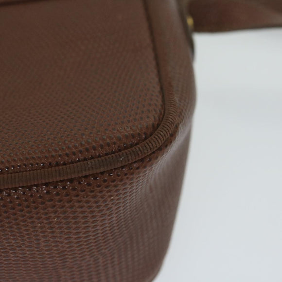 Salvatore Ferragamo Shoulder Bag PVC 2Set Brown Red Auth am5331