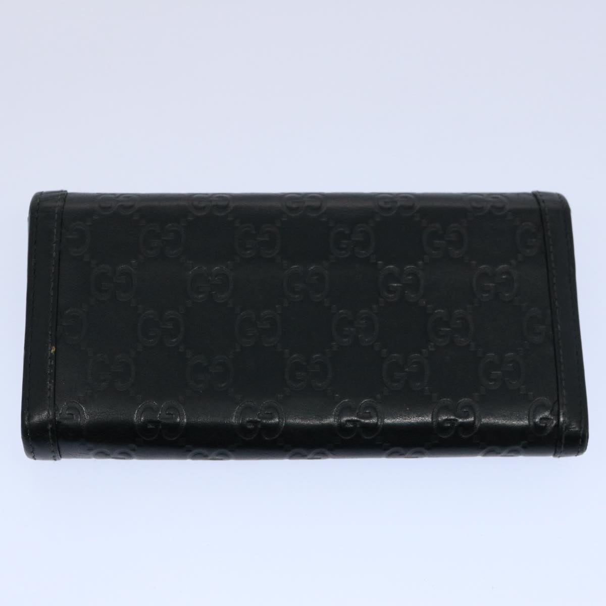 GUCCI GG Canvas Wallet 2Set Black Auth am5336