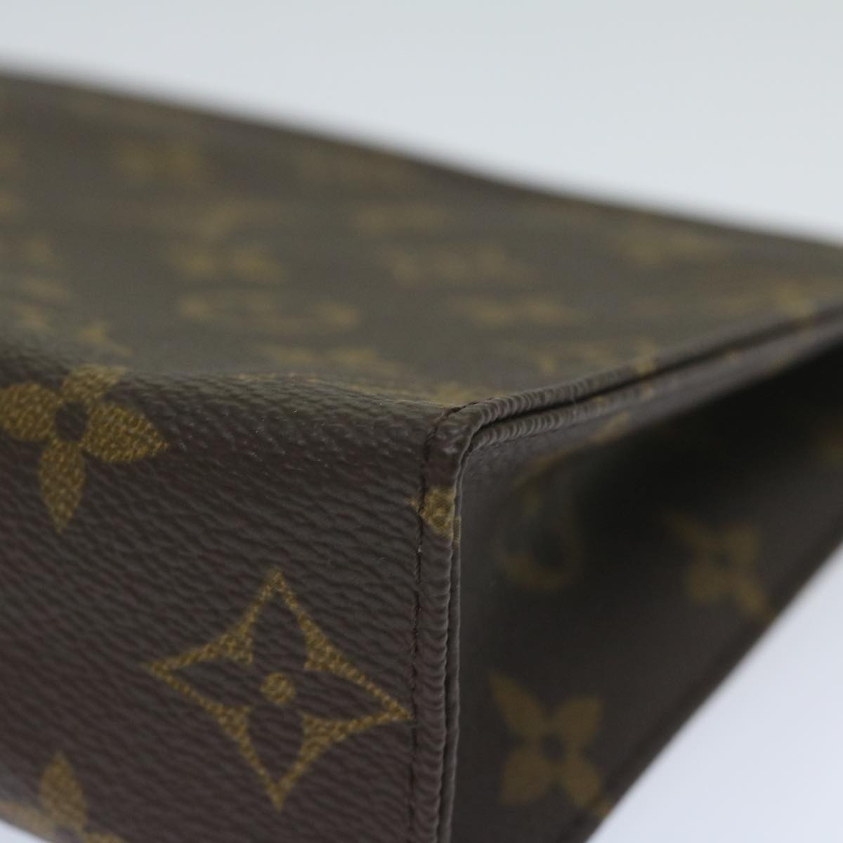 LOUIS VUITTON Monogram Poche Toilette 19 Pouch M47544 LV Auth am5338