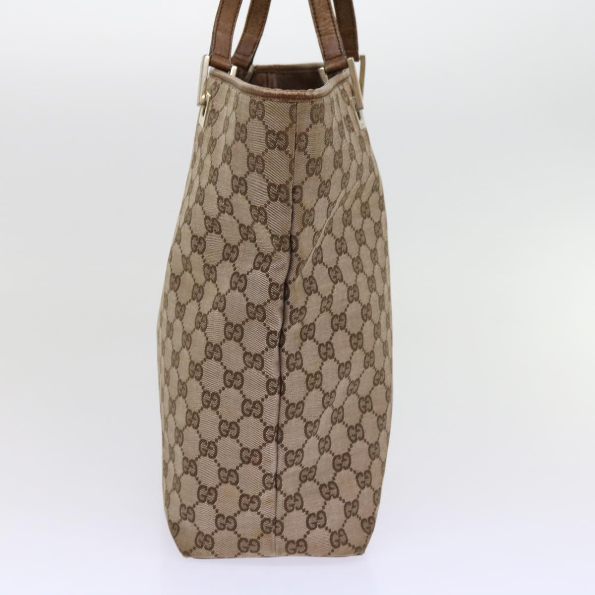 GUCCI GG Canvas Shoulder Bag 2Set Beige Brown Auth am5358