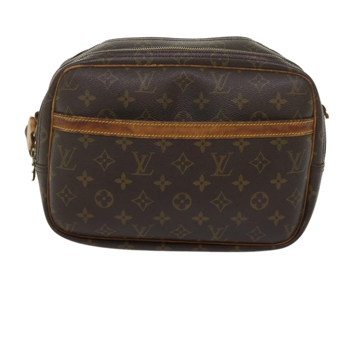 LOUIS VUITTON Monogram Reporter PM Shoulder Bag M45254 LV Auth am5360