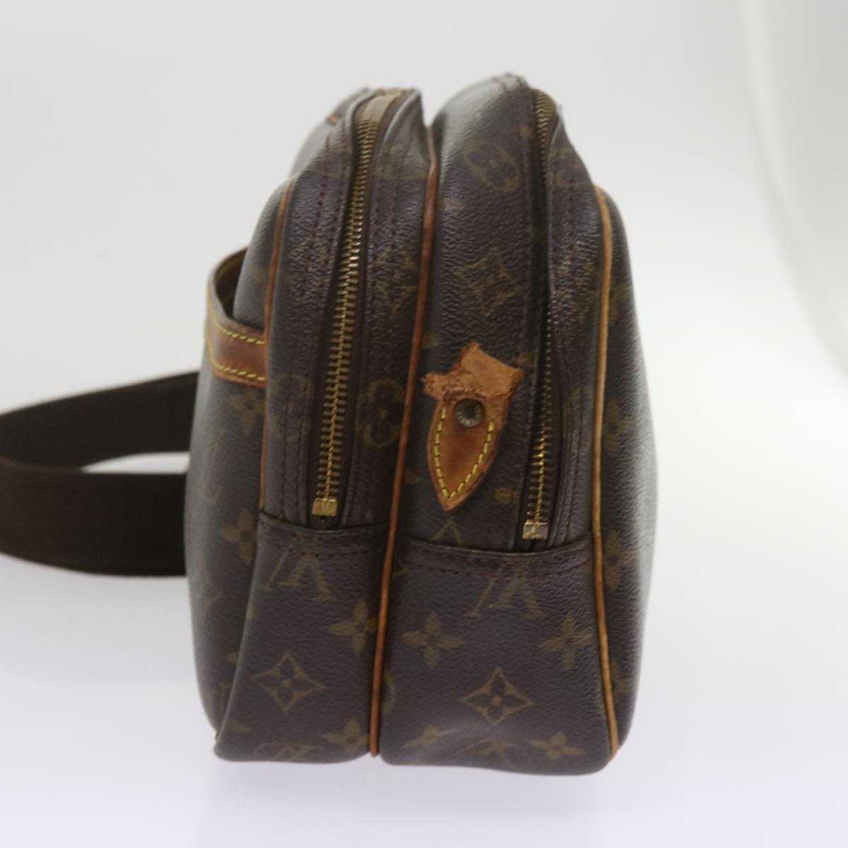 LOUIS VUITTON Monogram Reporter PM Shoulder Bag M45254 LV Auth am5360