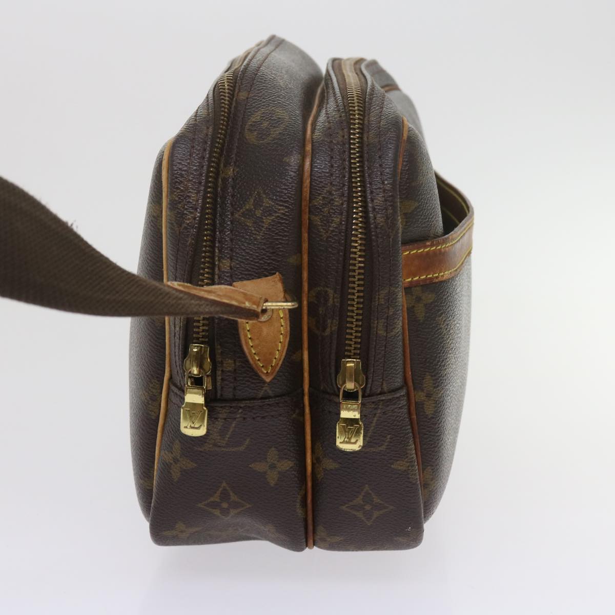 LOUIS VUITTON Monogram Reporter PM Shoulder Bag M45254 LV Auth am5360