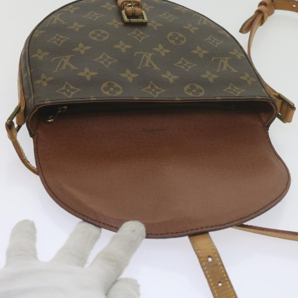 LOUIS VUITTON Monogram Chantilly MM Shoulder Bag M51233 LV Auth am5362