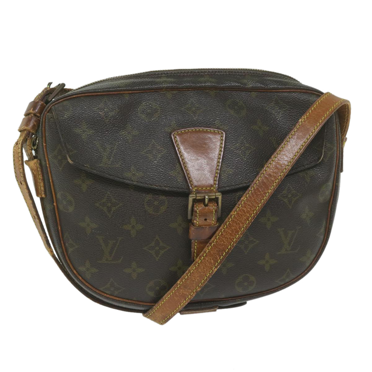 LOUIS VUITTON Monogram Jeune Fille GM Shoulder Bag M51225 LV Auth am5363