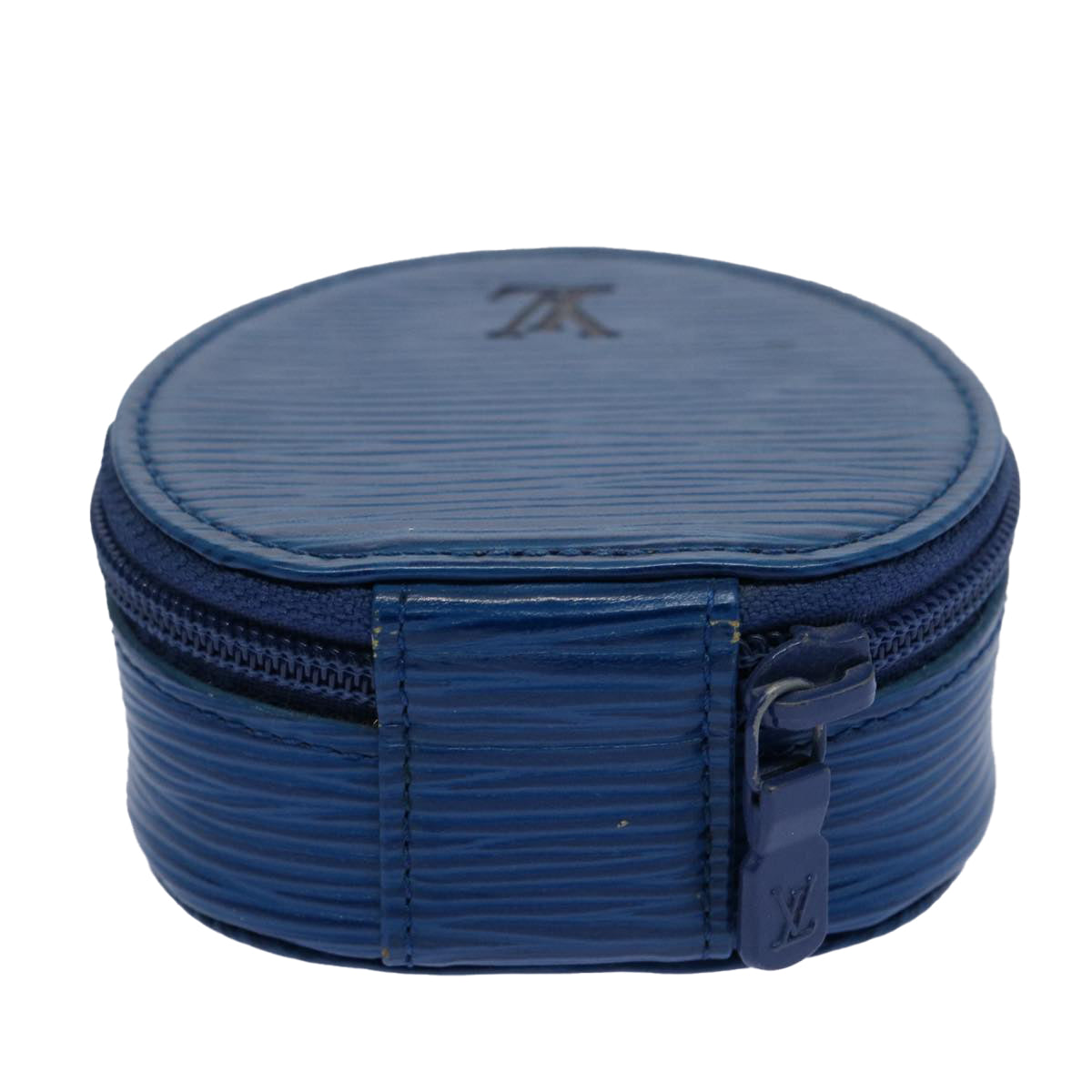 LOUIS VUITTON Epi Ecrin Bijou 8 Jewelry Box Blue M48215 LV Auth am5366 - 0