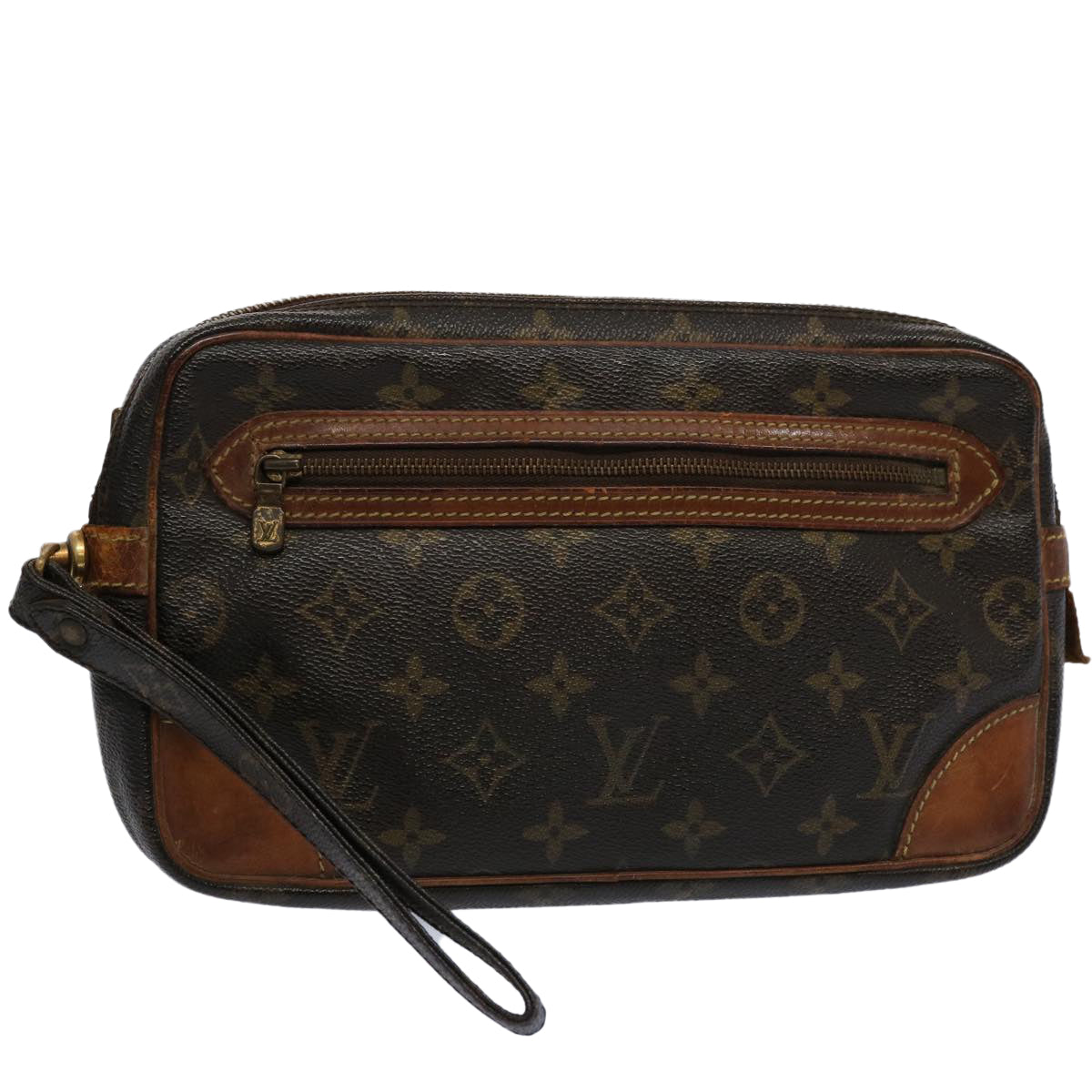 LOUIS VUITTON Monogram Marly Dragonne GM Clutch Bag M51825 LV Auth am5370