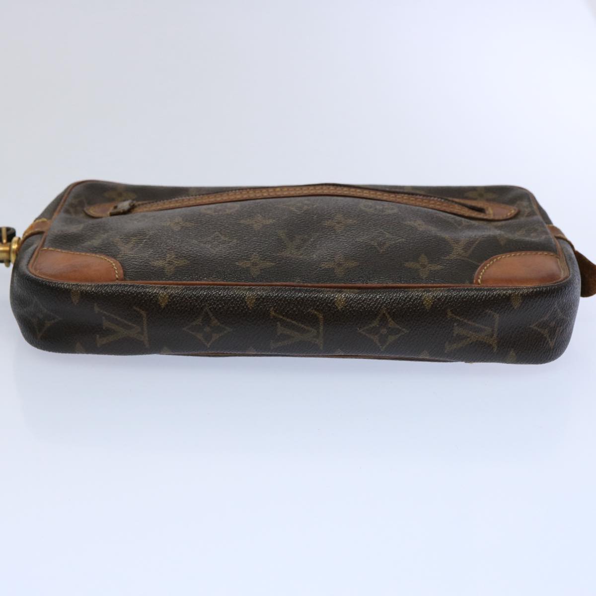 LOUIS VUITTON Monogram Marly Dragonne GM Clutch Bag M51825 LV Auth am5370