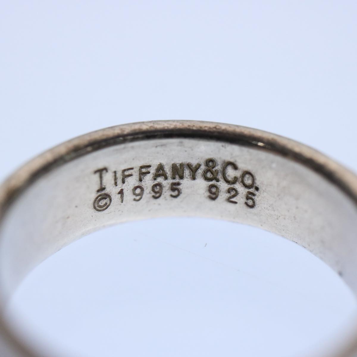 TIFFANY&Co. Ring Ag925 Silver Auth am5387