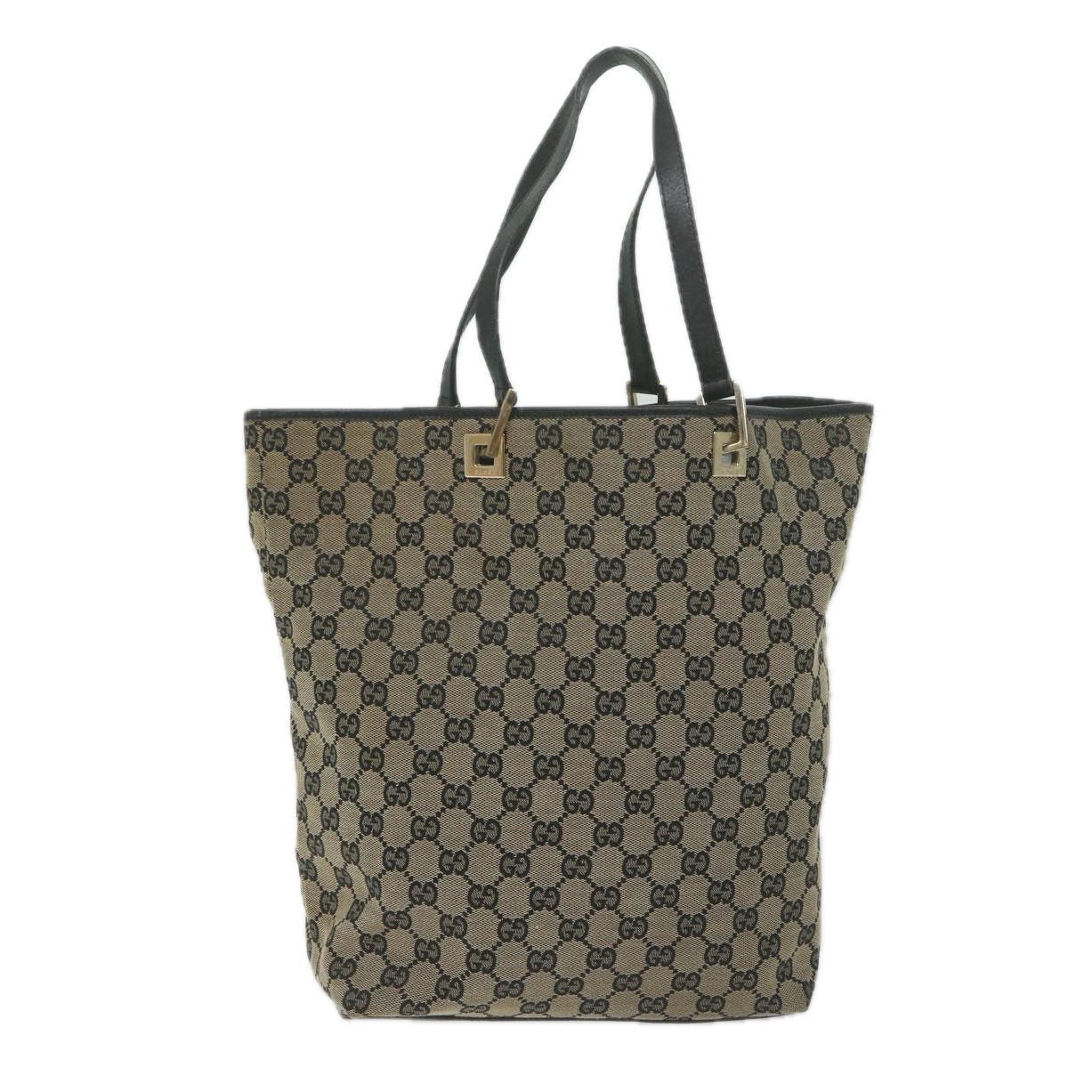 GUCCI GG Canvas Tote Bag Beige 002 1098 Auth am5393 - 0