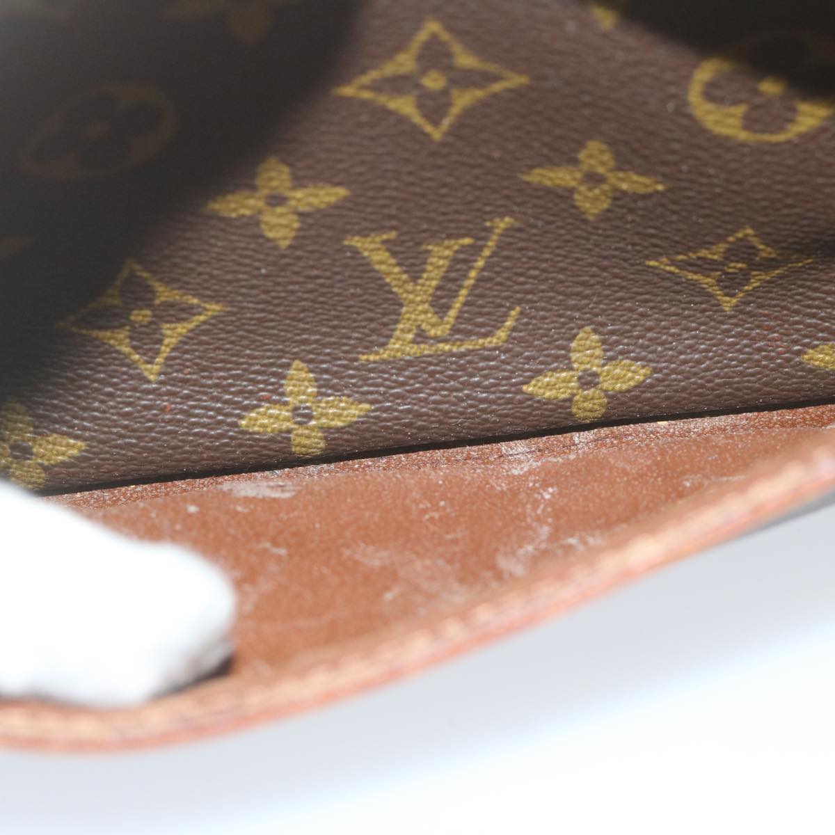 LOUIS VUITTON Monogram Compiegne 23 Clutch Bag M51847 LV Auth am5401