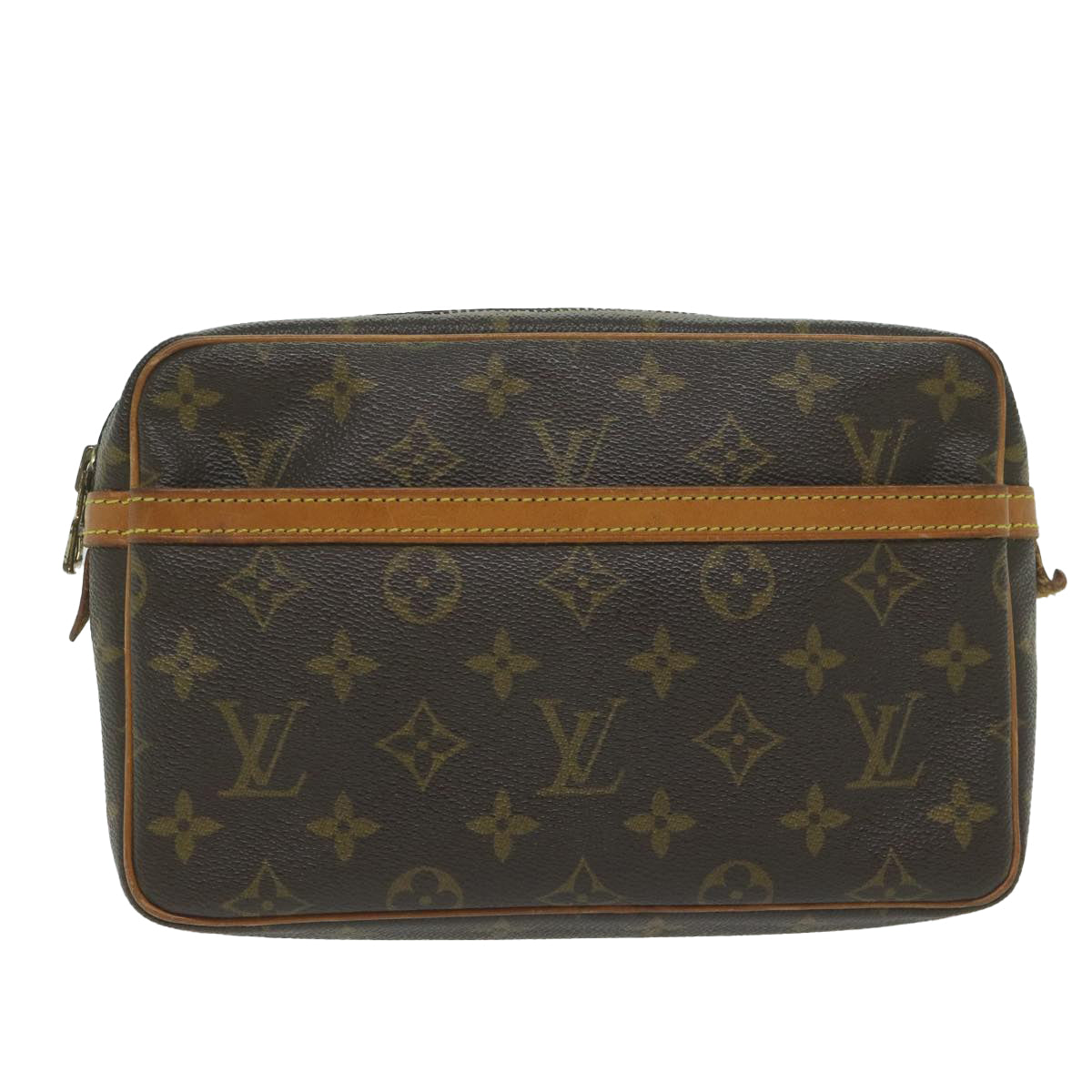 LOUIS VUITTON Monogram Compiegne 23 Clutch Bag M51847 LV Auth am5401