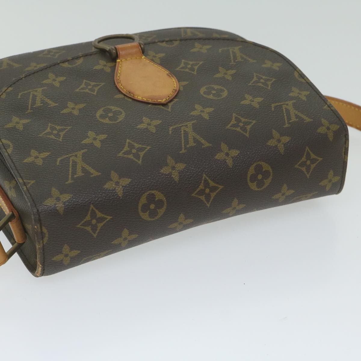 LOUIS VUITTON Monogram Saint Cloud GM Shoulder Bag M51242 LV Auth am5402