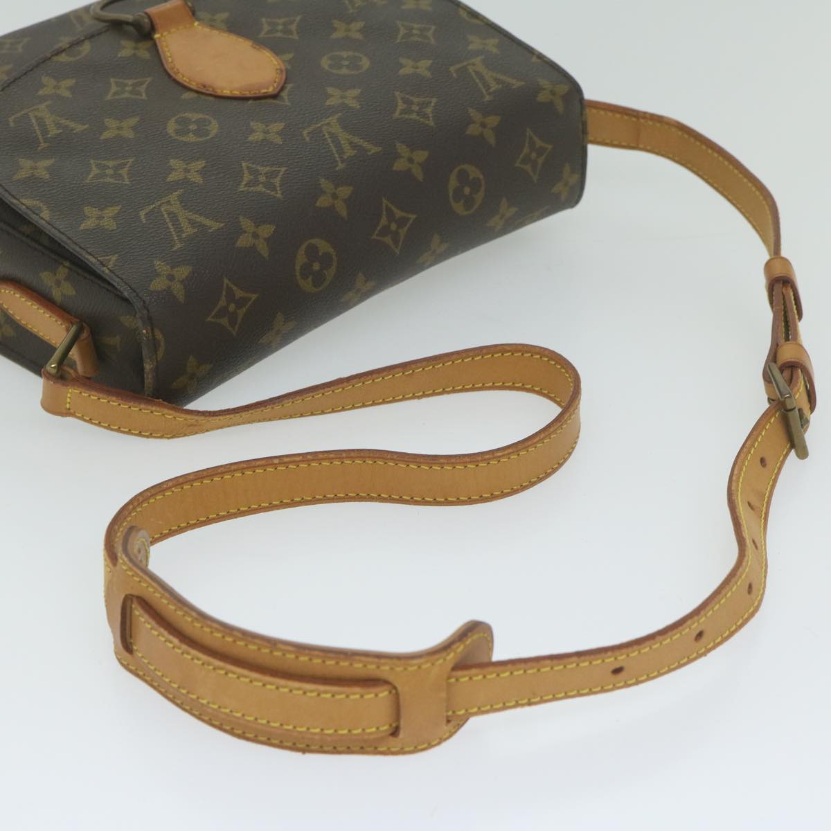 LOUIS VUITTON Monogram Saint Cloud GM Shoulder Bag M51242 LV Auth am5402