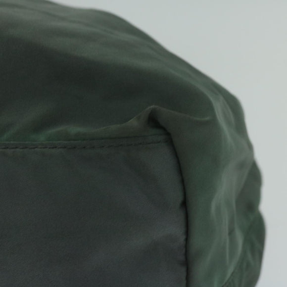 PRADA Hand Bag Nylon 2way Khaki Auth am5403