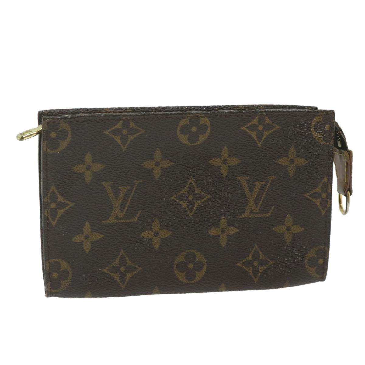 LOUIS VUITTON Monogram Bucket PM Accessory Pouch LV Auth am5407