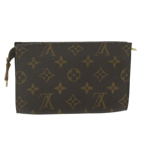 LOUIS VUITTON Monogram Bucket PM Accessory Pouch LV Auth am5407