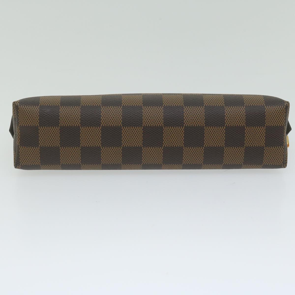 LOUIS VUITTON Damier Ebene Pochette Cosmetic GM Pouch N23345 LV Auth am5412