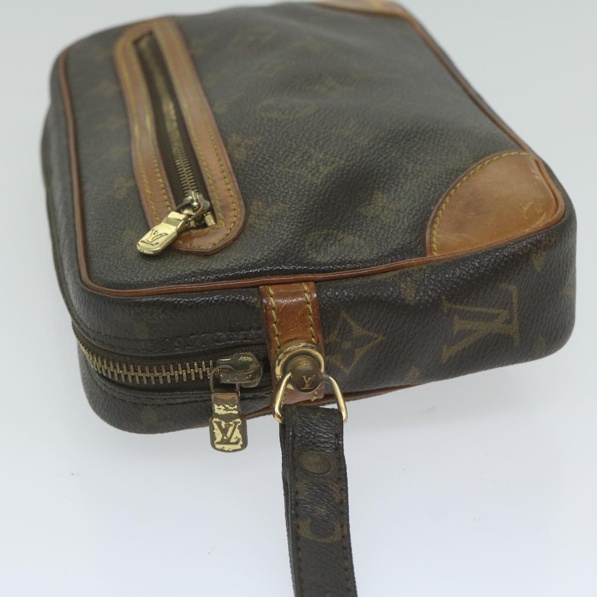 LOUIS VUITTON Monogram Marly Dragonne GM Clutch Bag M51825 LV Auth am5426