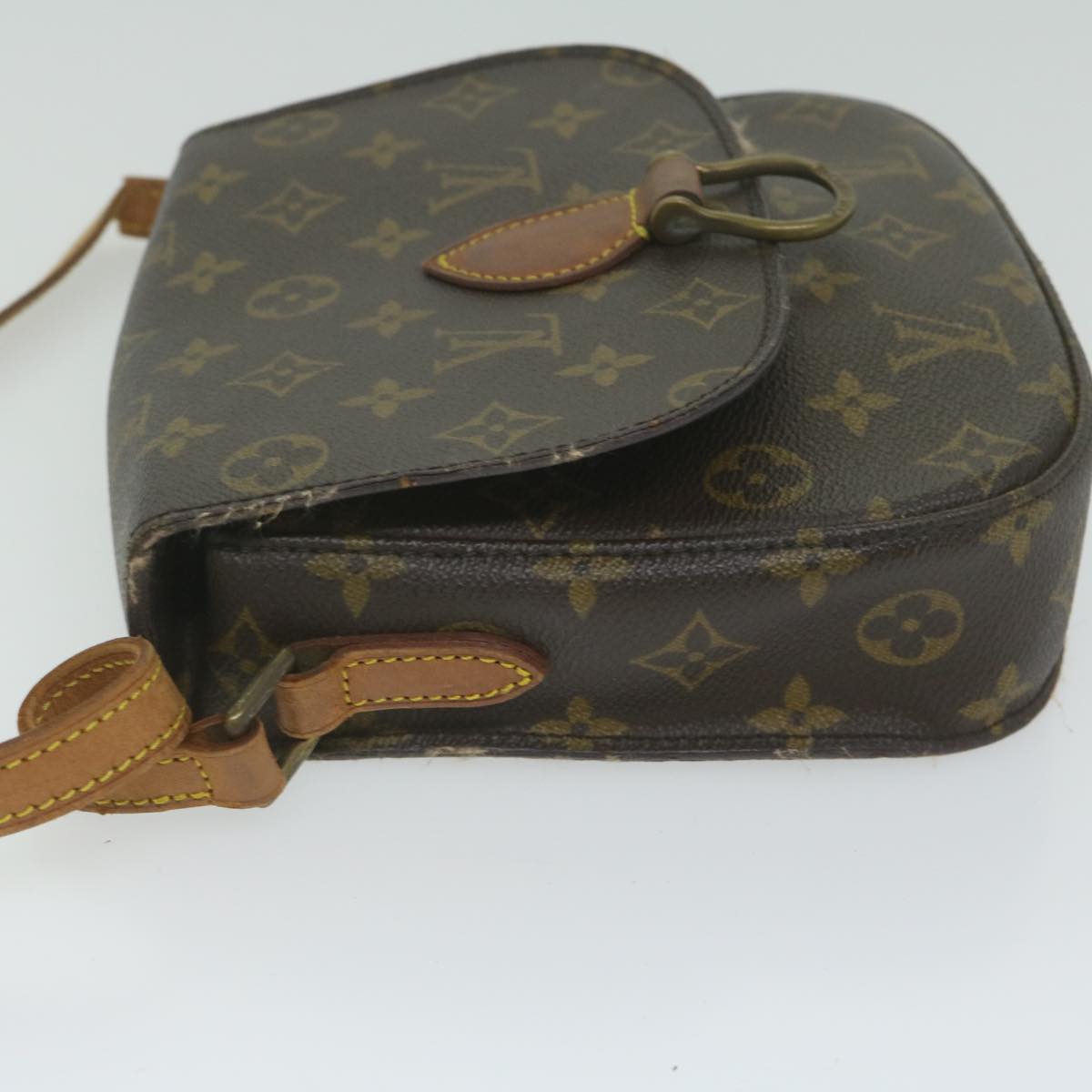 LOUIS VUITTON Monogram Saint Cloud MM Shoulder Bag M51243 LV Auth am5427