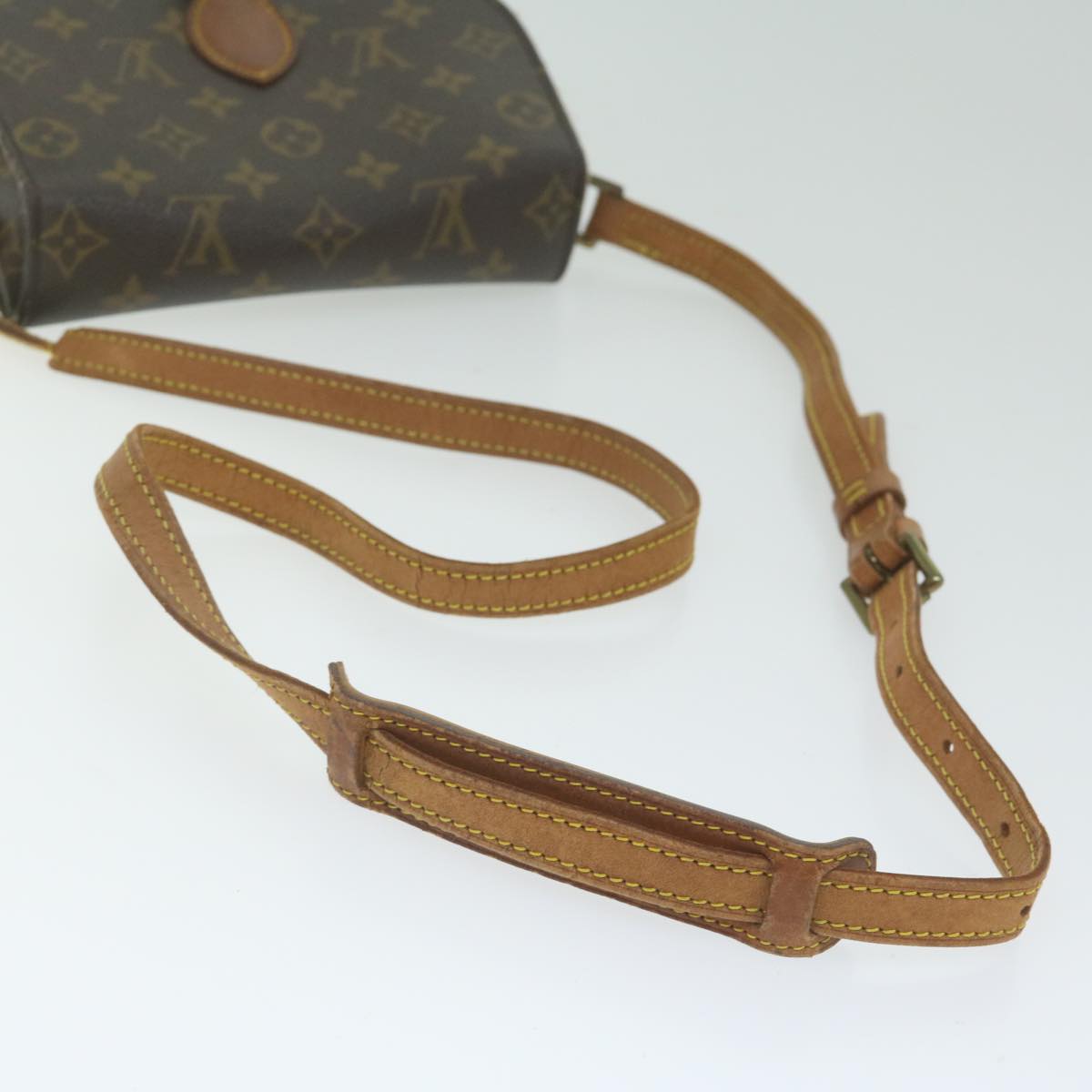 LOUIS VUITTON Monogram Saint Cloud MM Shoulder Bag M51243 LV Auth am5427