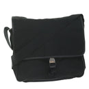 PRADA Shoulder Bag Nylon Black Auth am5455-1