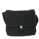 PRADA Shoulder Bag Nylon Black Auth am5455-2
