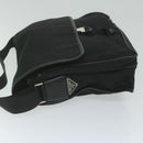 PRADA Shoulder Bag Nylon Black Auth am5455-5