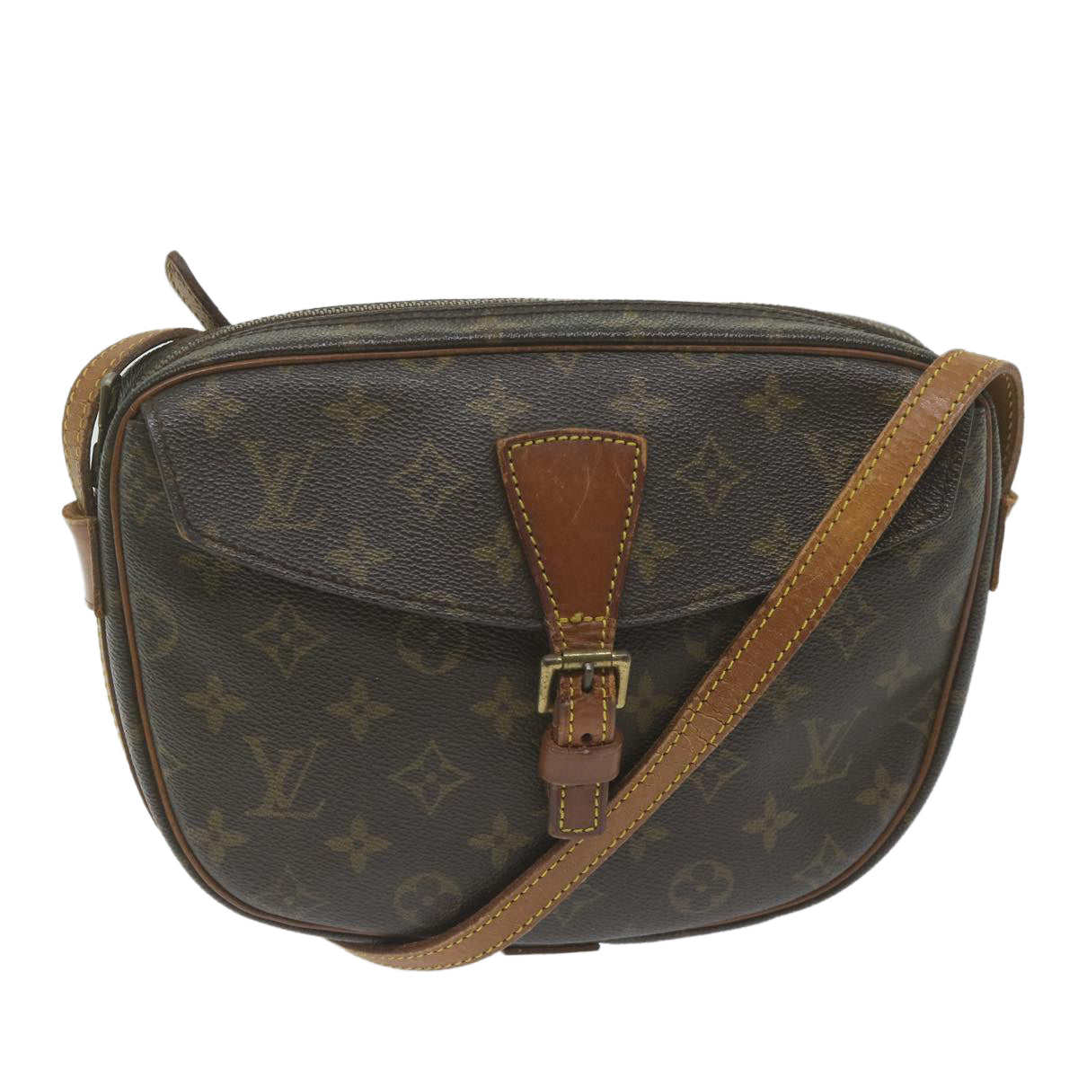 LOUIS VUITTON Monogram Jeune Fille MM Shoulder Bag M51226 LV Auth am5466