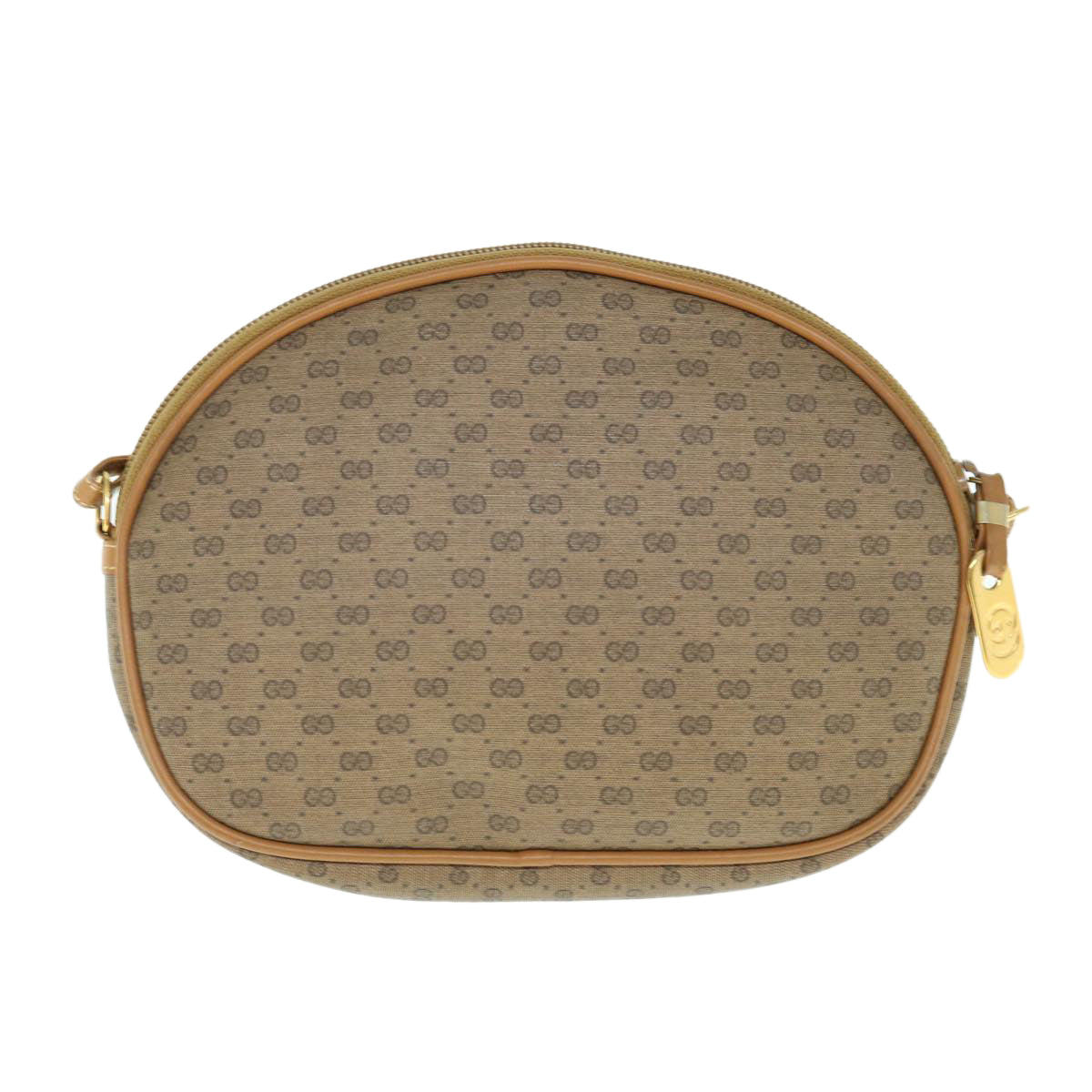 GUCCI Micro GG Supreme Shoulder Bag PVC Leather Beige 007 983 1113 Auth am5469