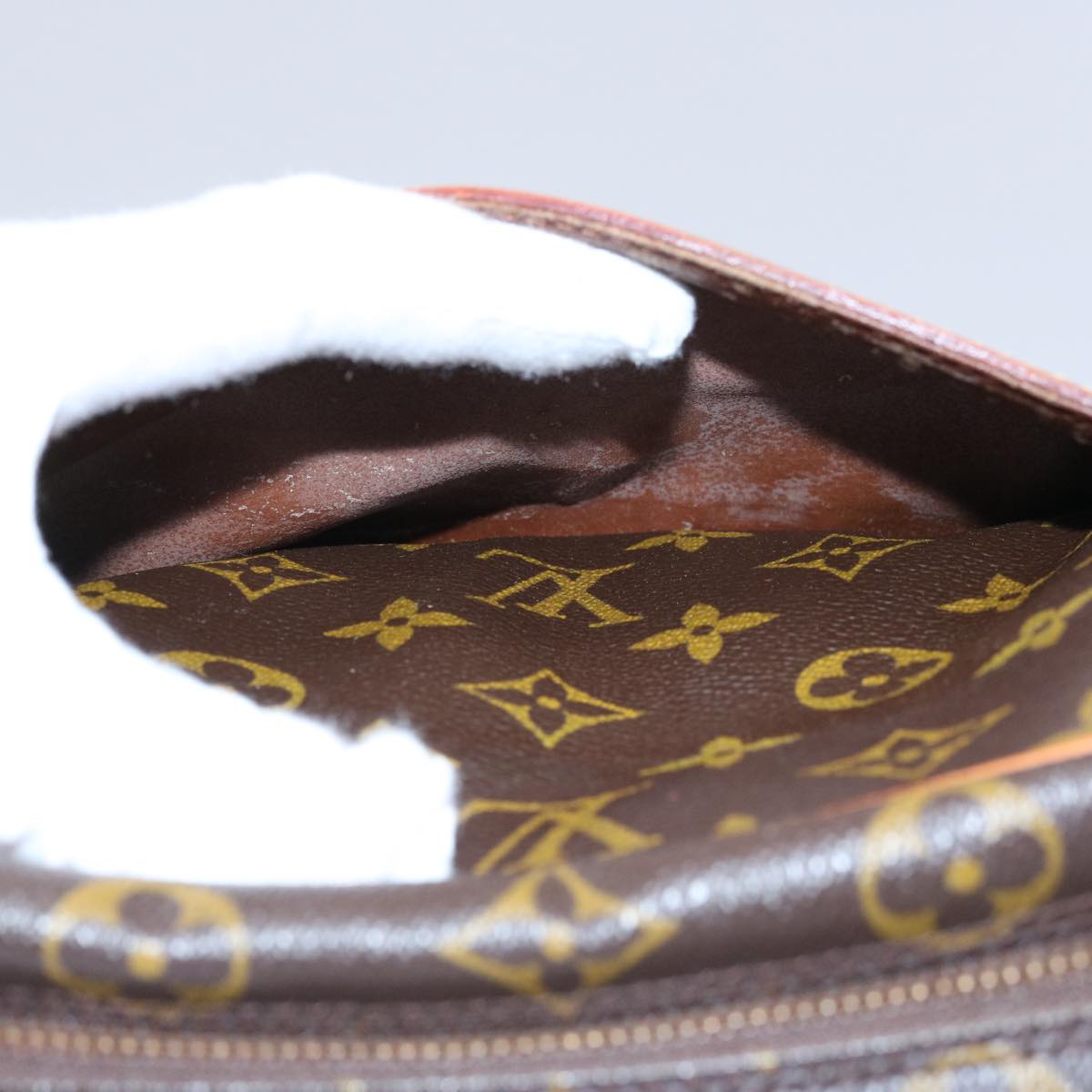 LOUIS VUITTON Monogram Compiegne 23 Clutch Bag M51847 LV Auth am5478