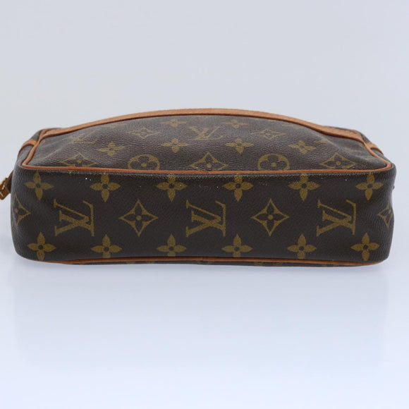 LOUIS VUITTON Monogram Compiegne 23 Clutch Bag M51847 LV Auth am5478