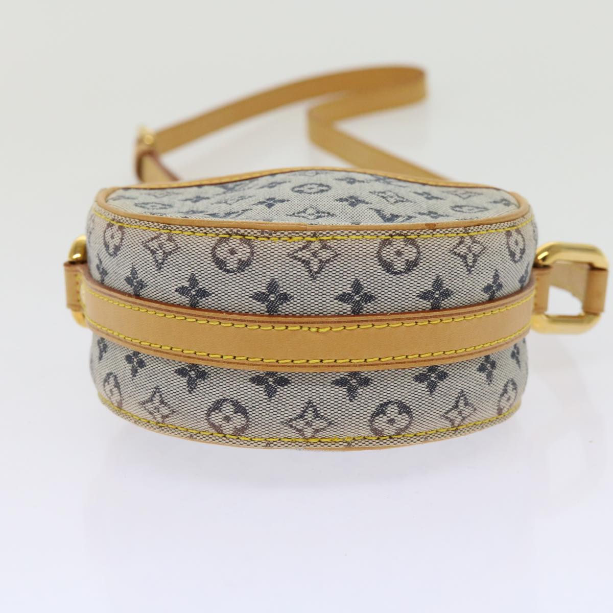 LOUIS VUITTON Monogram Mini Jeanne PM Shoulder Bag Blue M92001 LV Auth am5480