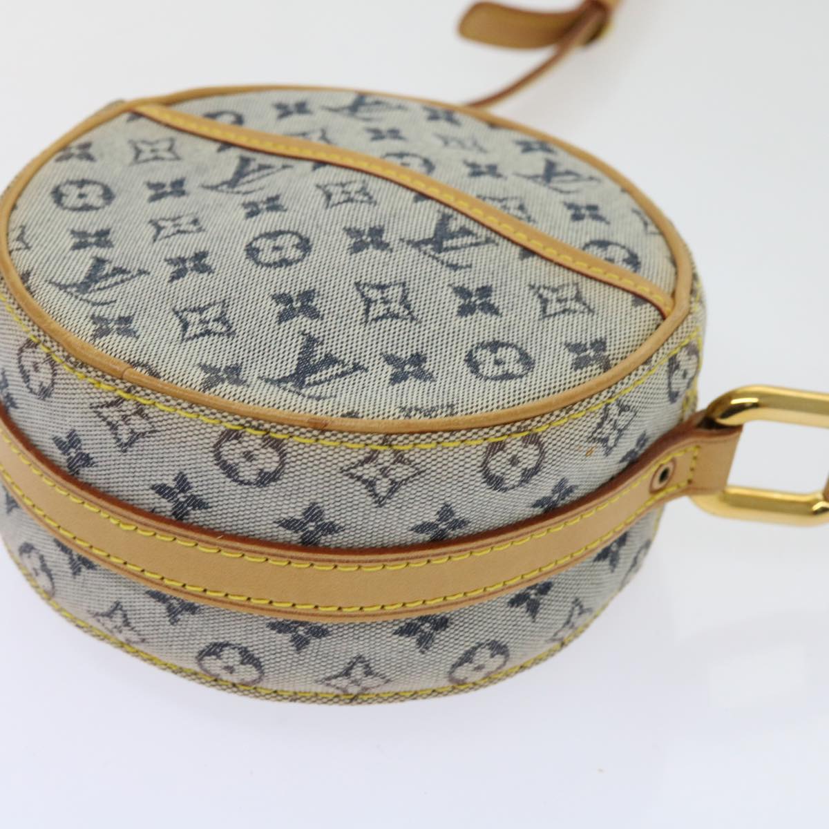 LOUIS VUITTON Monogram Mini Jeanne PM Shoulder Bag Blue M92001 LV Auth am5480