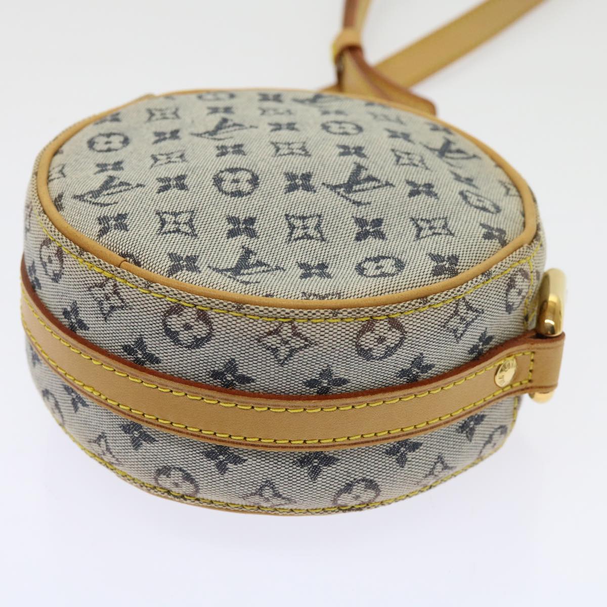 LOUIS VUITTON Monogram Mini Jeanne PM Shoulder Bag Blue M92001 LV Auth am5480