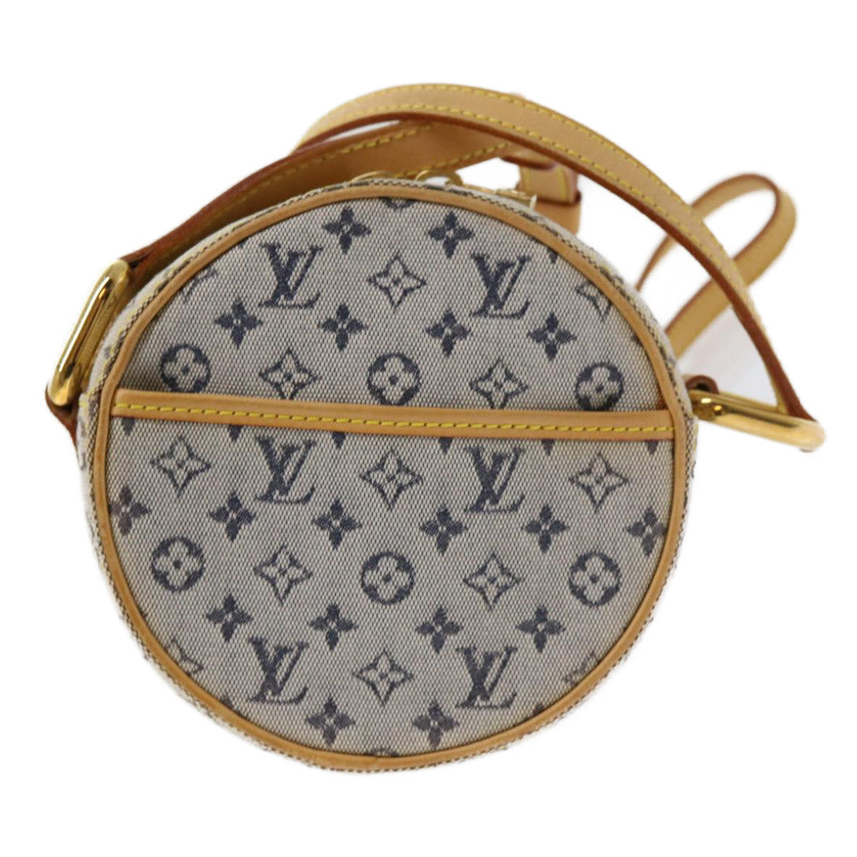 LOUIS VUITTON Monogram Mini Jeanne PM Shoulder Bag Blue M92001 LV Auth am5480