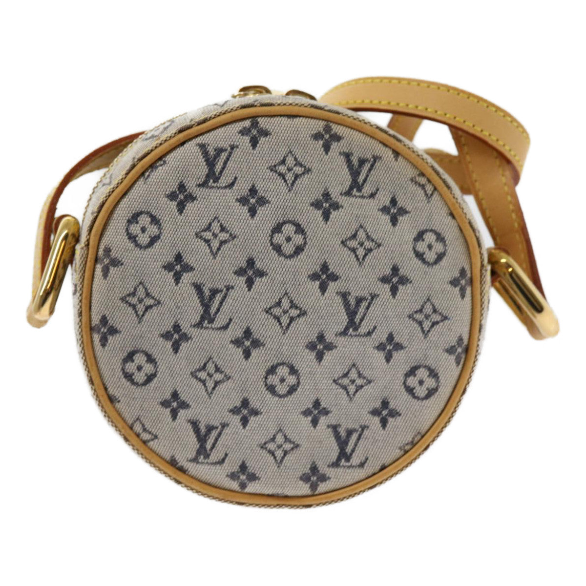 LOUIS VUITTON Monogram Mini Jeanne PM Shoulder Bag Blue M92001 LV Auth am5480