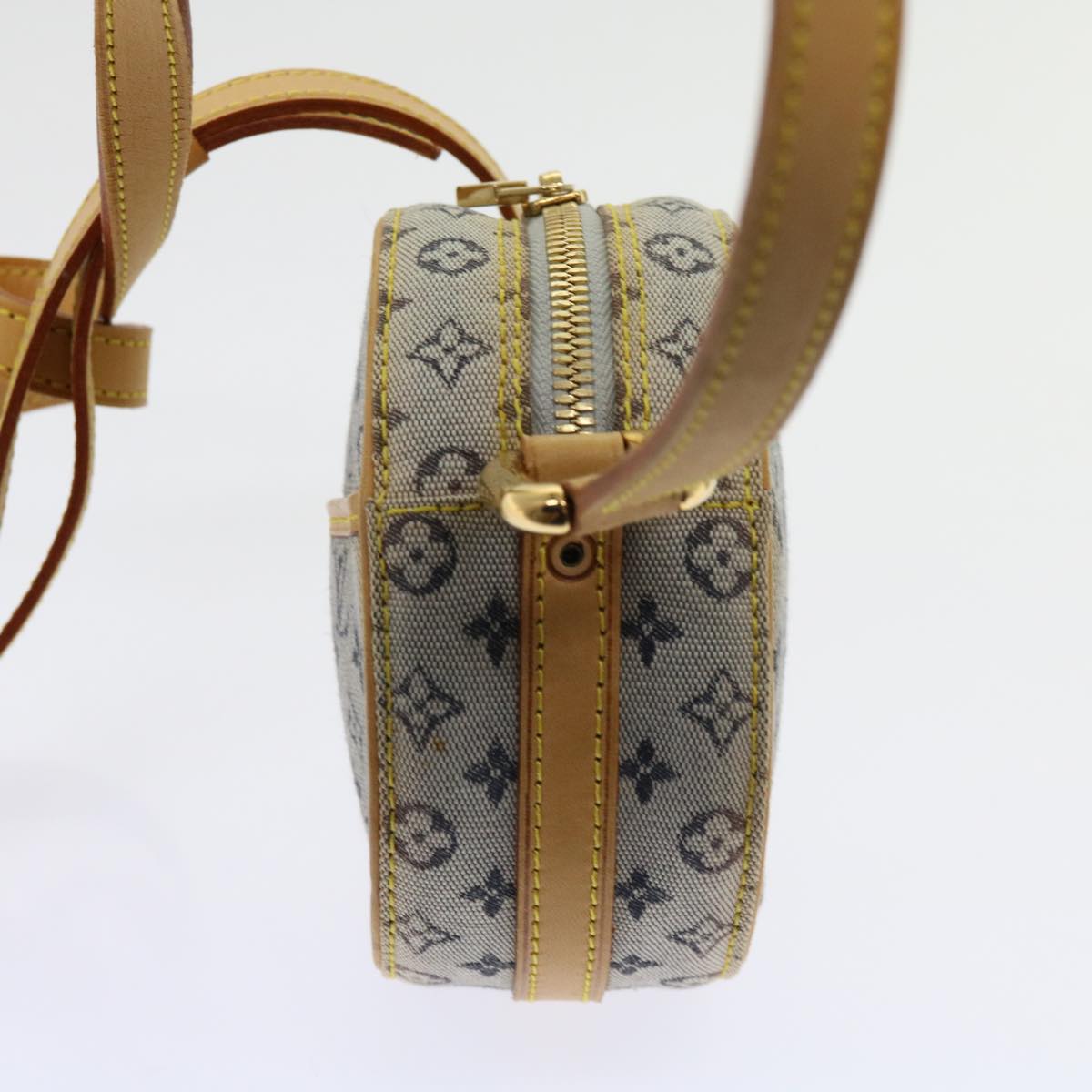 LOUIS VUITTON Monogram Mini Jeanne PM Shoulder Bag Blue M92001 LV Auth am5480