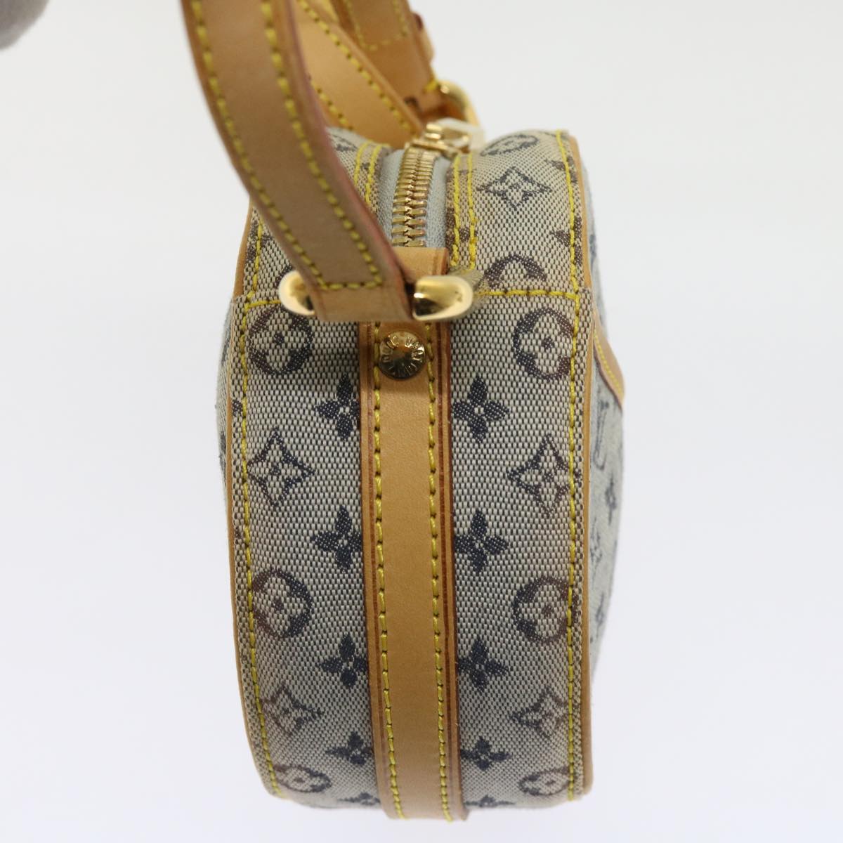 LOUIS VUITTON Monogram Mini Jeanne PM Shoulder Bag Blue M92001 LV Auth am5480