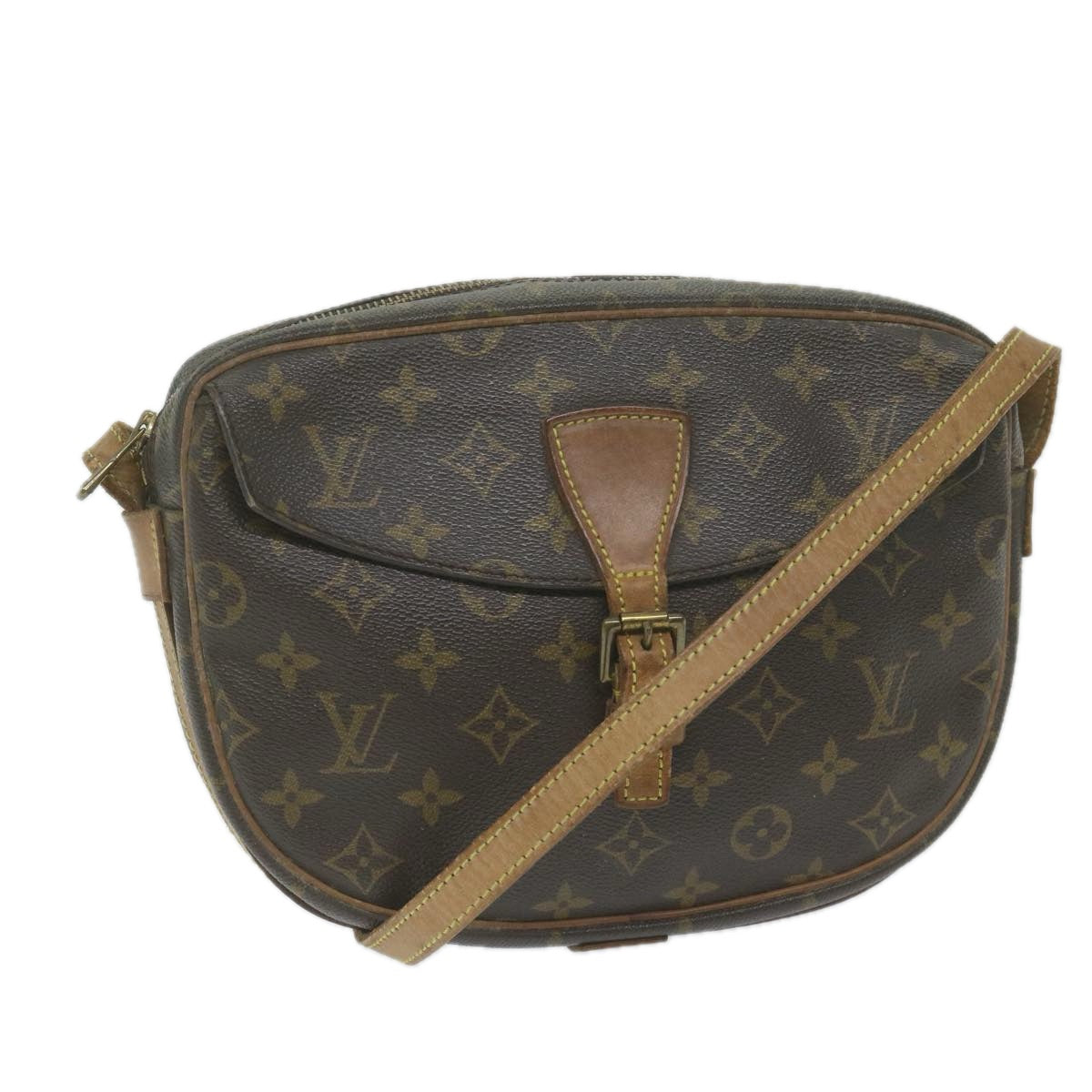 LOUIS VUITTON Monogram Jeune Fille GM Shoulder Bag M51225 LV Auth am5481