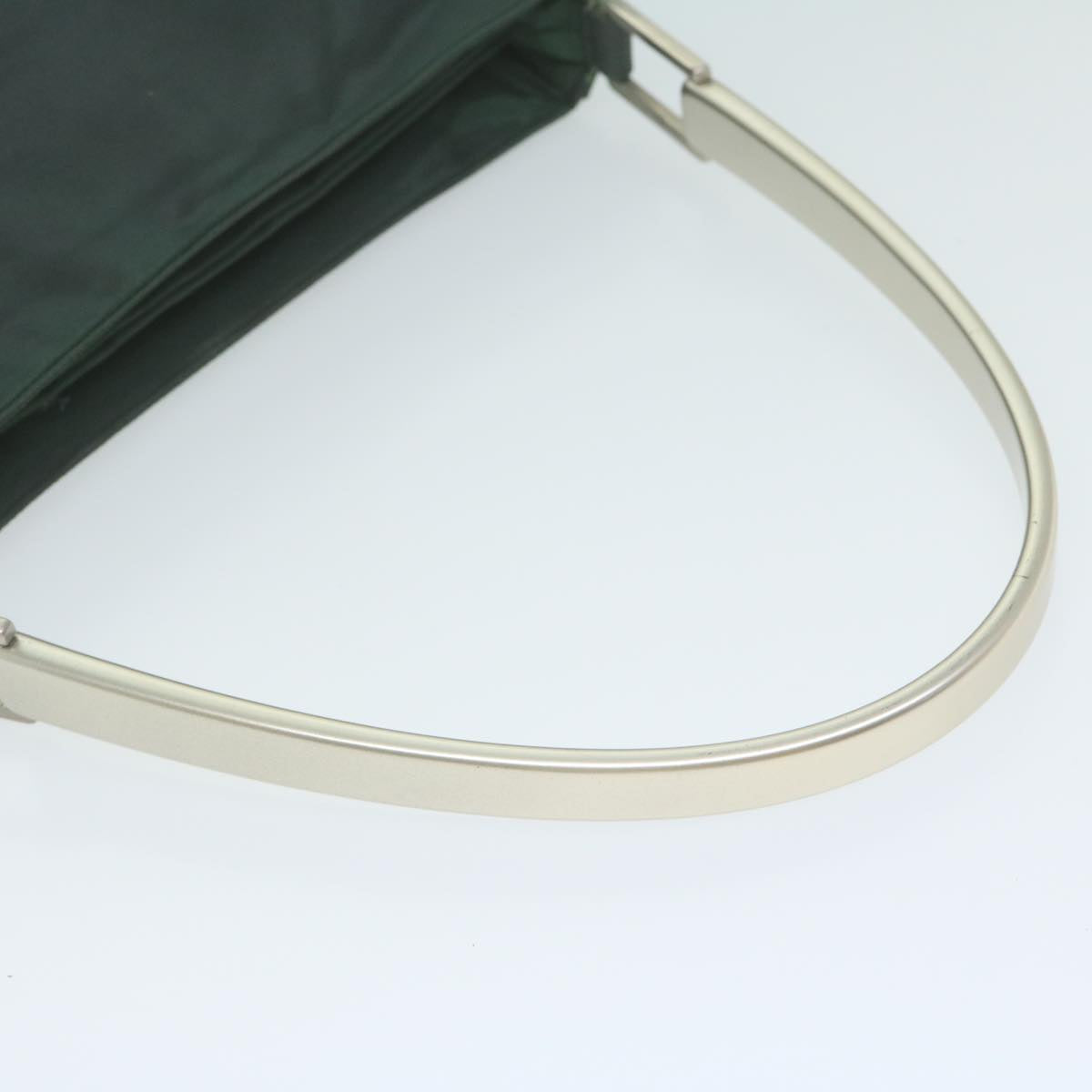 PRADA Shoulder Bag Nylon Green Auth am5485